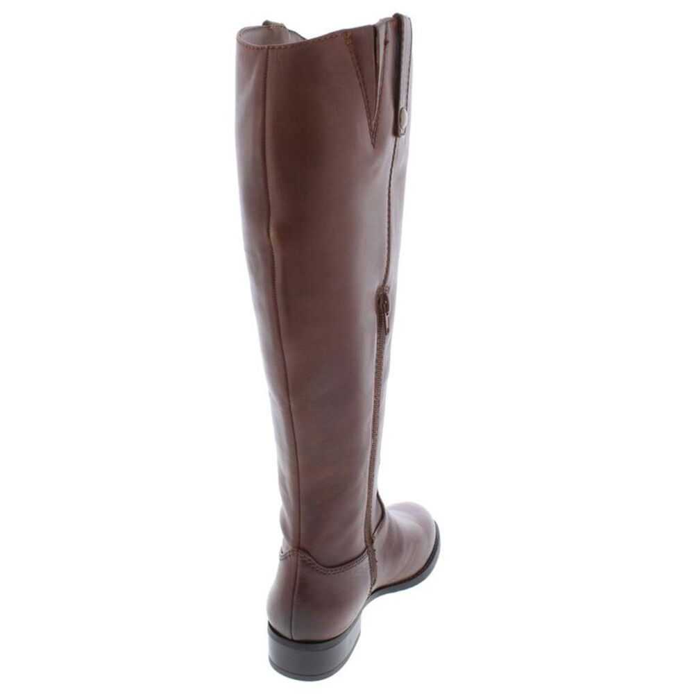 INC Womens Fawne, Brown Leather, Wide Calf, Tall Riding Boots 6.5 - Picture 2 of 3